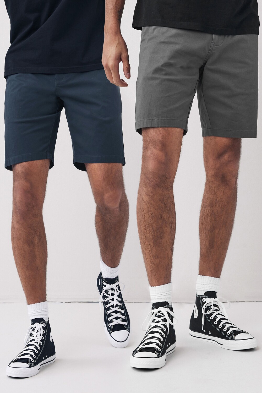 Эластичные шорты-чиносы Next, синий
Эластичные шорты-чиносы Next, синий