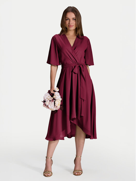 Коктейльное платье стандартный крой 5AI10200 Swing, красный
Коктейльное платье стандартный крой 5AI10200 Swing, красный