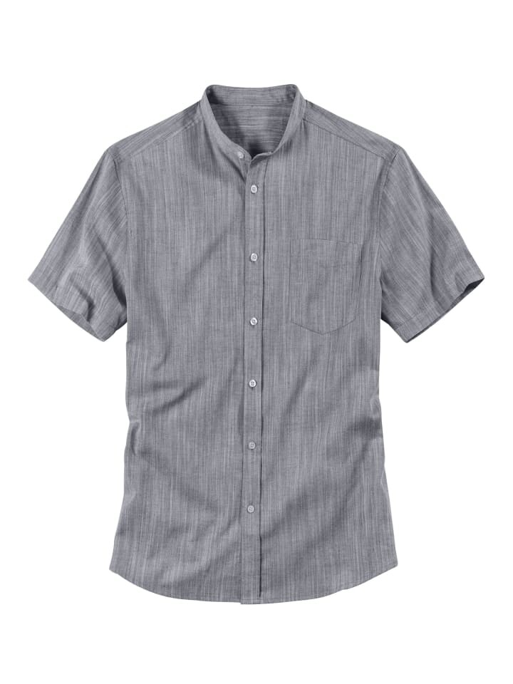 Рубашка с коротким рукавом HIS, серый 
Рубашка с коротким рукавом HIS, серый