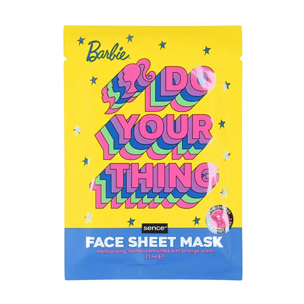 Маска для лица Do Your Thing Barbie Sence Beauty, 1 UD
Маска для лица Do Your Thing Barbie Sence Beauty, 1 UD