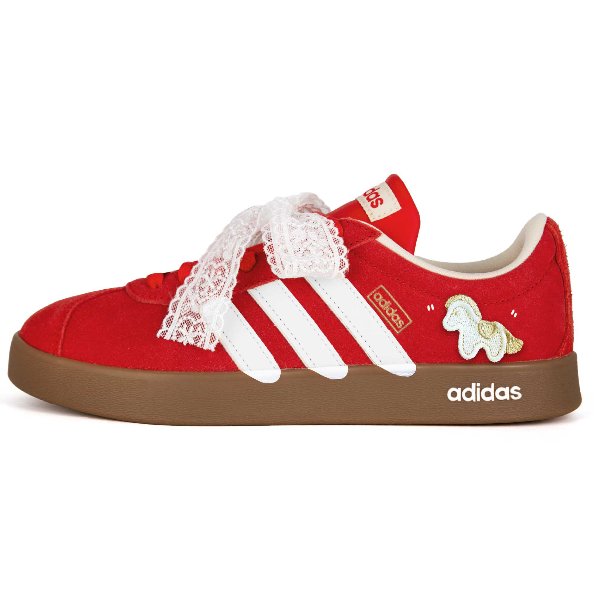 Adidas Vl Court Classic Stay Lucky устойчивые к истиранию и скольжению низкие кроссовки для скейтбординга Unisex красные
Adidas Vl Court Classic Stay Lucky устойчивые к истиранию и скольжению низкие кроссовки для скейтбординга Unisex красные