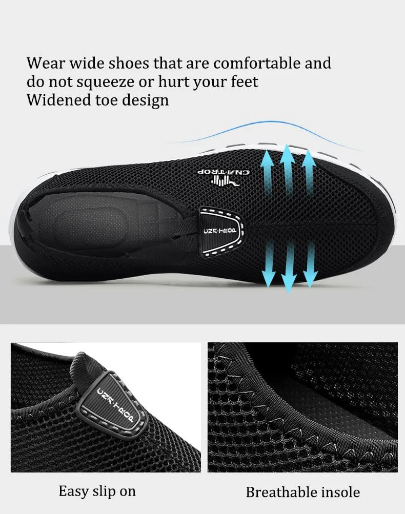 Мужские удобные мокасины Boxpopla с быстрой сушкой для прогулок, легкие походные туфли, слипоны из дышащей сетки, повседневная обувь, противоскользящие модные балетки, кроссовки для вождения, серый
Мужские удобные мокасины Boxpopla с быстрой сушкой для прогулок, легкие походные туфли, слипоны из дышащей сетки, повседневная обувь, противоскользящие модные балетки, кроссовки для вождения, серый