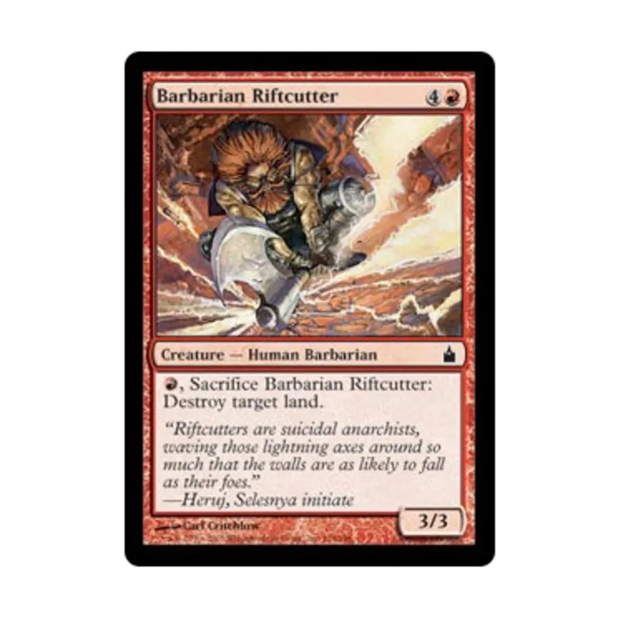 CCG Варварский Разлом (С) (Рольга), MTG - Ravnica
CCG Варварский Разлом (С) (Рольга), MTG - Ravnica