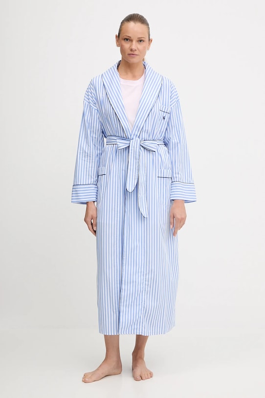Хлопковый халат Polo Ralph Lauren, синий
Хлопковый халат Polo Ralph Lauren, синий