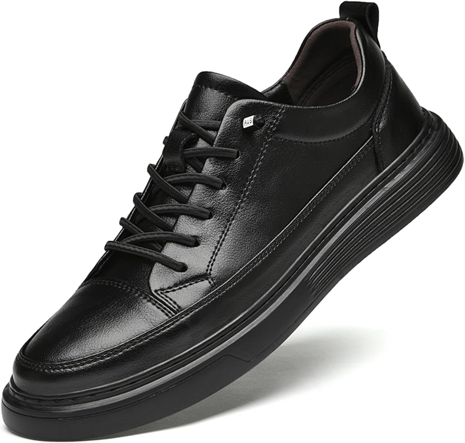 Мужская повседневная обувь, модные кожаные кроссовки для комфортной и легкой ходьбы Abborora, черный
Мужская повседневная обувь, модные кожаные кроссовки для комфортной и легкой ходьбы Abborora, черный