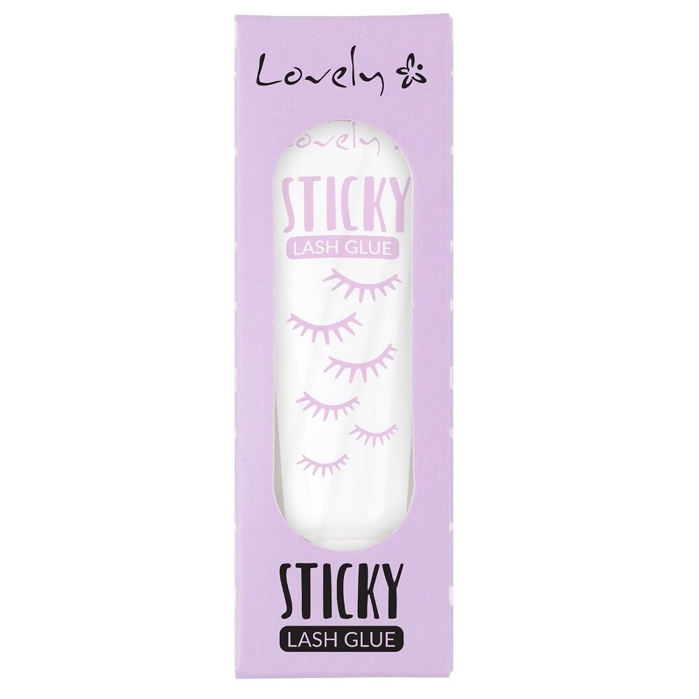 Lovely, Sticky Lash Glue, веганский клей для накладных ресниц, 7 г
Lovely, Sticky Lash Glue, веганский клей для накладных ресниц, 7 г
