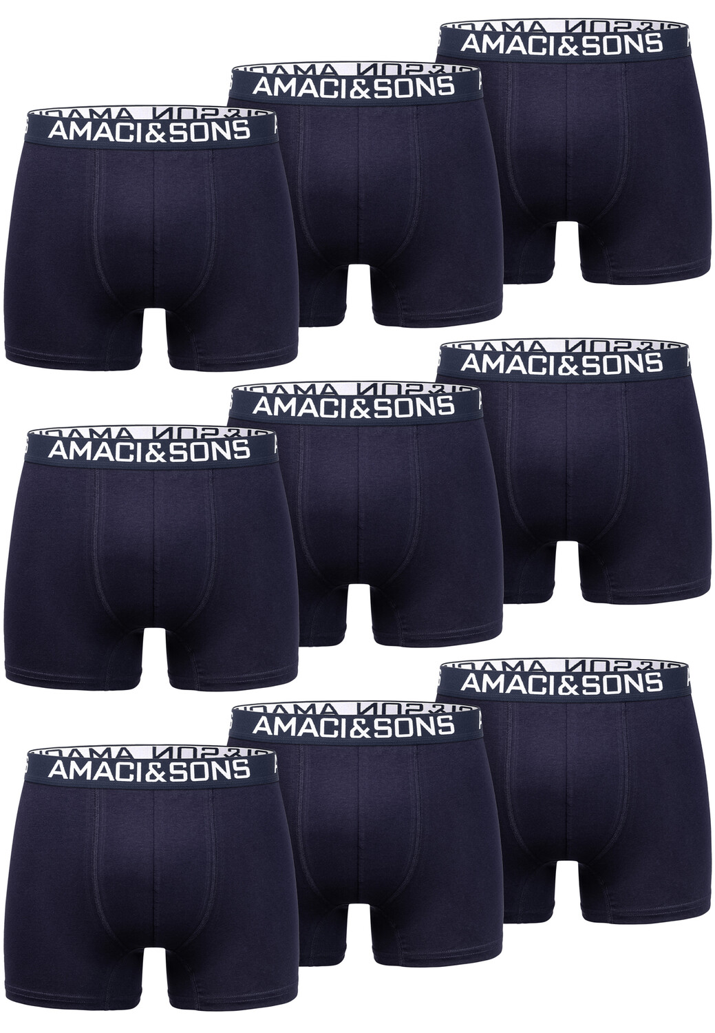 Боксеры Amaci&Sons 9 шт, цвет Navyblau/Navyblau
Боксеры Amaci&Sons 9 шт, цвет Navyblau/Navyblau