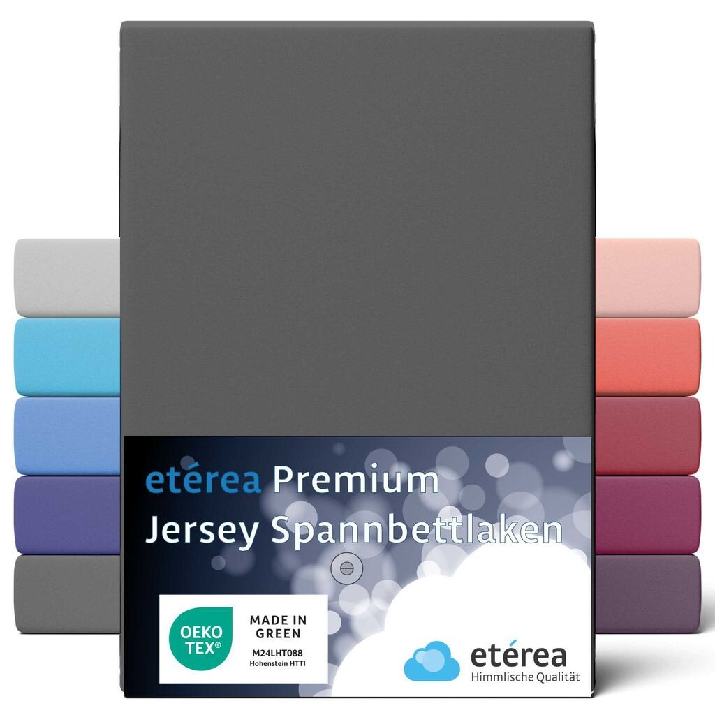 ETÉREA Трикотажная простыня 180x200см - 200x200 - 100% Хлопок - Premium 160 GSM Fine Combed - Простыня Простыня 180x200cm - 200x200 - Простыня Хлопковая простыня - - Антрацит Etérea Himmlische Qualität
ETÉREA Трикотажная простыня 180x200см - 200x200 - 100% Хлопок - Premium 160 GSM Fine Combed - Простыня Простыня 180x200cm - 200x200 - Простыня Хлопковая простыня - - Антрацит Etérea Himmlische Qualität