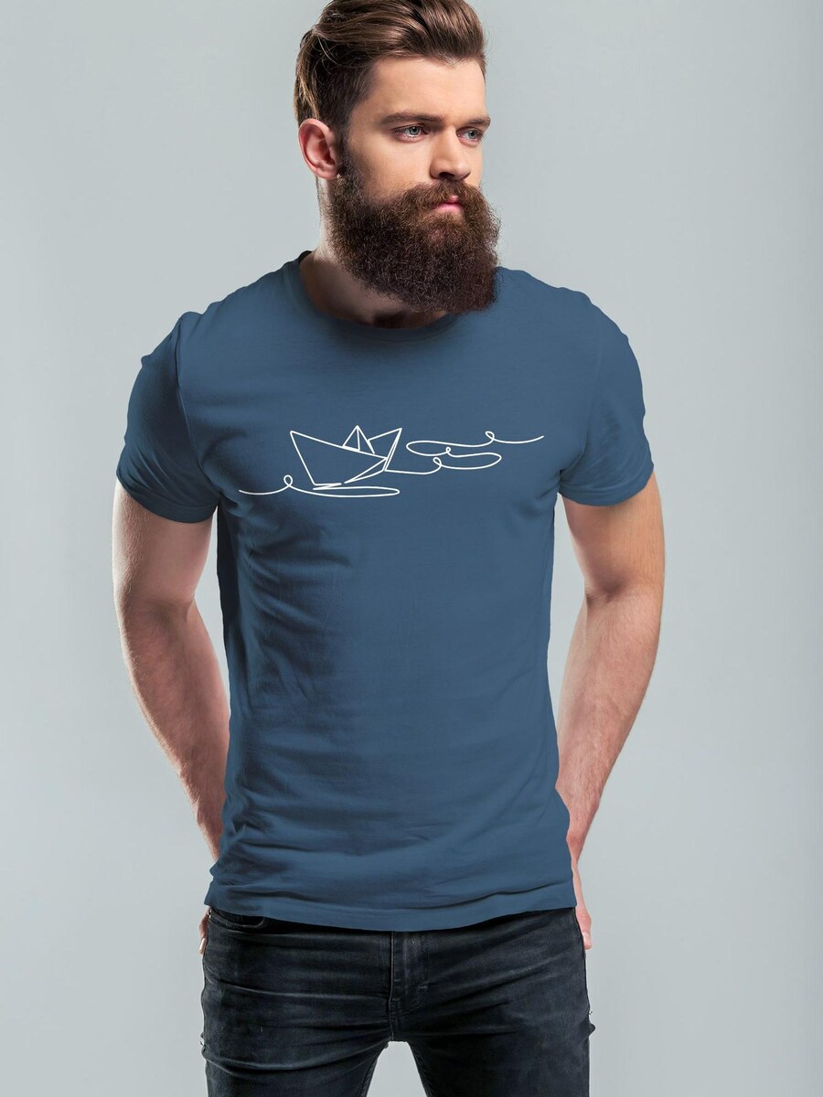 Рубашка Neverless Paperschiff, синий
Рубашка Neverless Paperschiff, синий