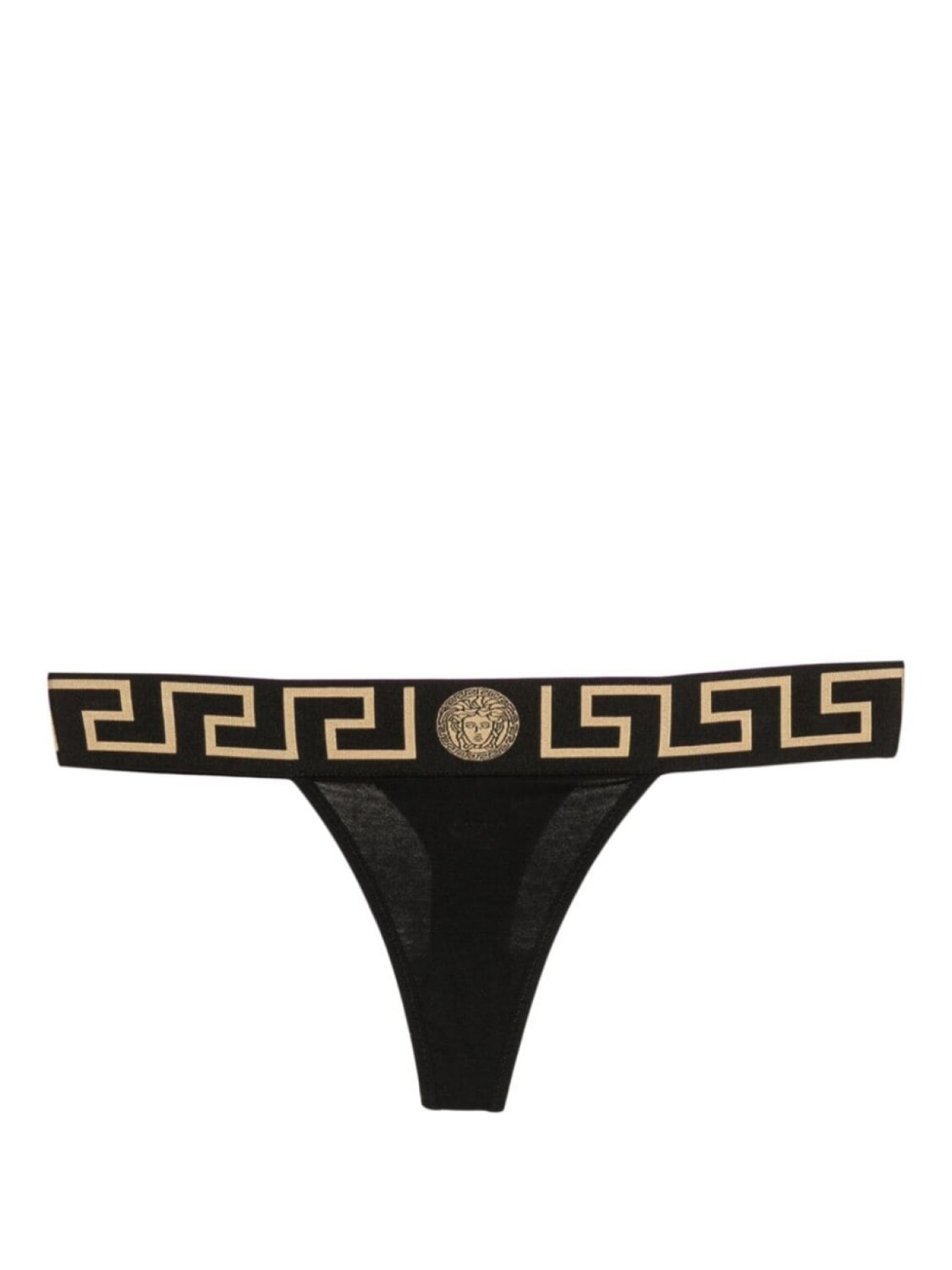 Versace стринги Greca Border, черный 
Versace стринги Greca Border, черный