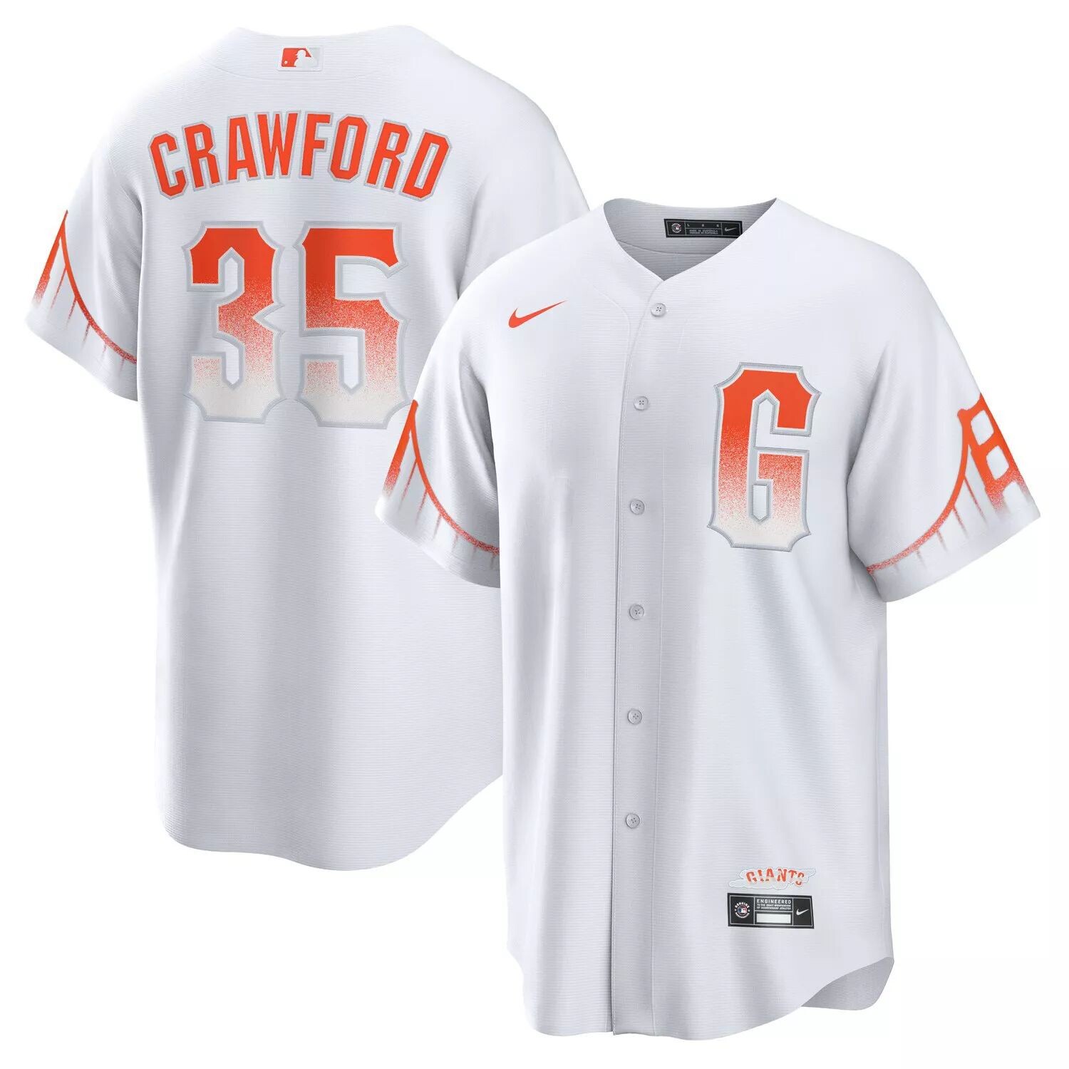 Мужская белая майка игрока Brandon Crawford San Francisco Giants 2021 City Connect Replica Player Nike, Белый, Мужская белая майка игрока Brandon Crawford San Francisco Giants 2021 City Connect Replica Player Nike
Мужская белая майка игрока Brandon Crawford San Francisco Giants 2021 City Connect Replica Player Nike, Белый, Мужская белая майка игрока Brandon Crawford San Francisco Giants 2021 City Connect Replica Player Nike