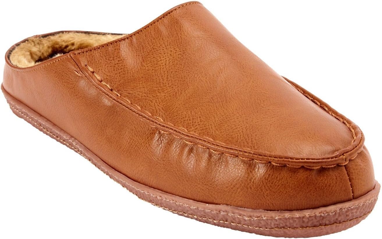 Мужские тапочки-клоги KingSize широкого размера с меховой подкладкой, Chestnut (0172)
Мужские тапочки-клоги KingSize широкого размера с меховой подкладкой, Chestnut (0172)