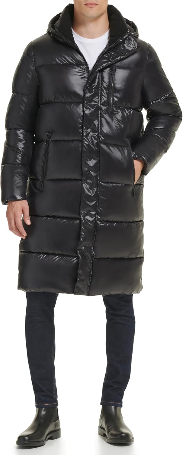 Куртка-пуховик мужская GUESS Full Length Mid-weight с отстегивающимся капюшоном, Black
Куртка-пуховик мужская GUESS Full Length Mid-weight с отстегивающимся капюшоном, Black