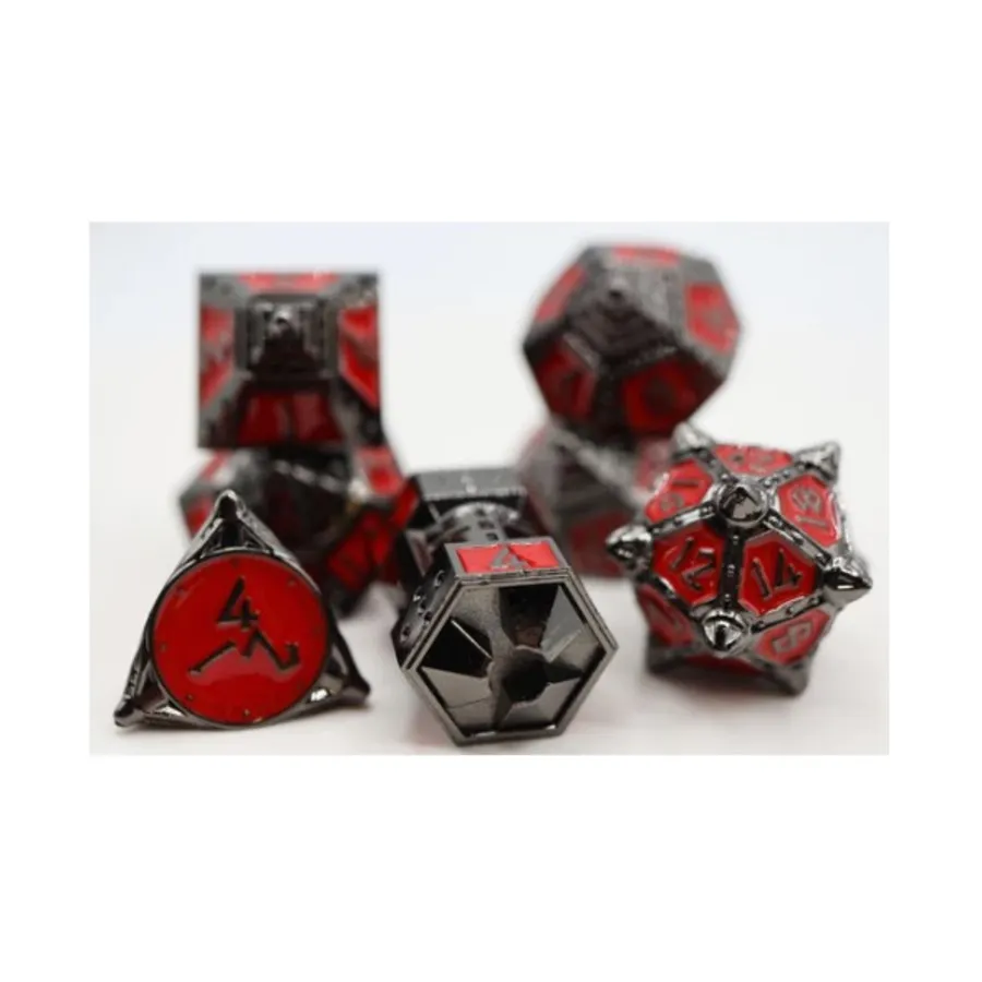 Набор полигональных кубиков — Кровавая луна (7), Dice Sets - Metal Role Playing Games Dice 51
Набор полигональных кубиков — Кровавая луна (7), Dice Sets - Metal Role Playing Games Dice 51
