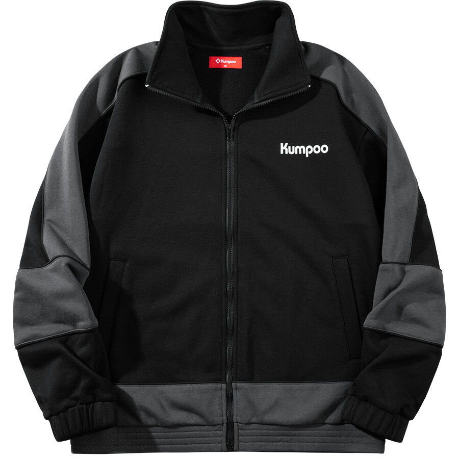 Бейсбольная куртка унисекс Kumpoo, серый
Бейсбольная куртка унисекс Kumpoo, серый