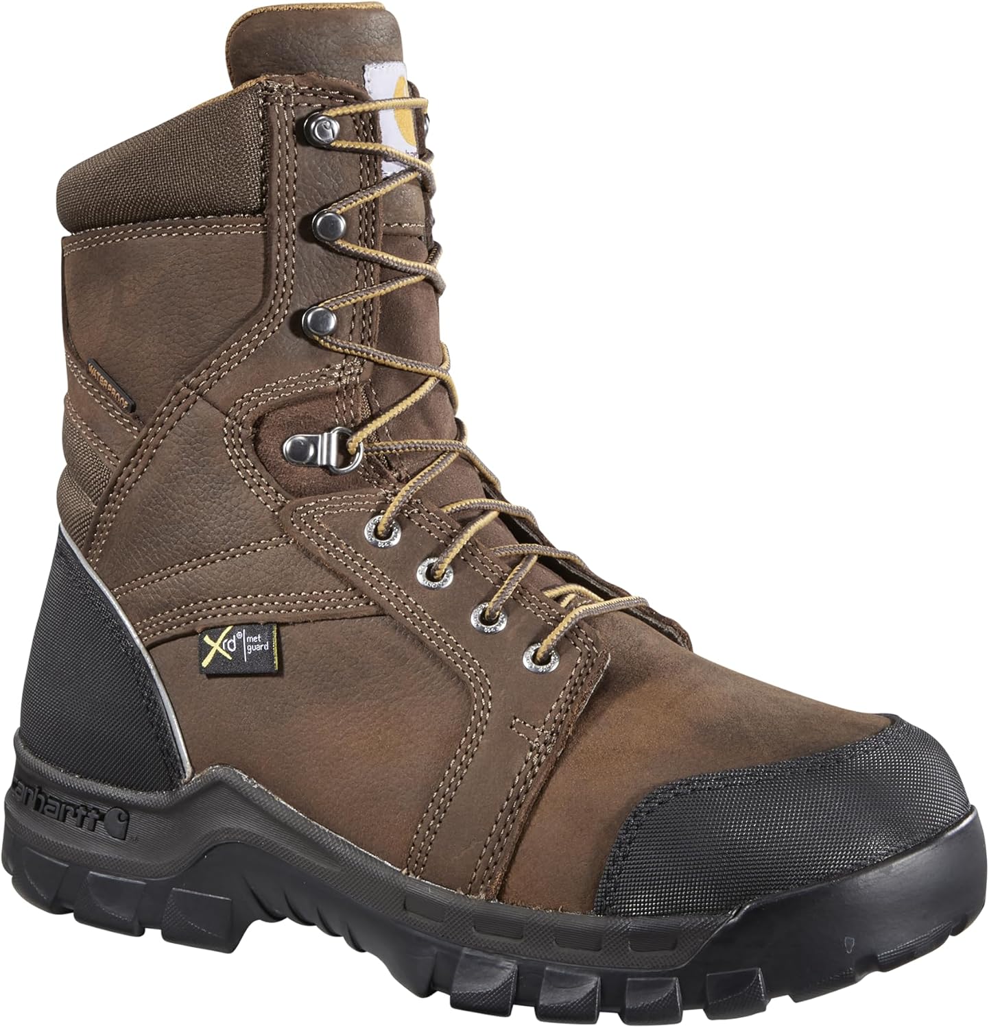Carhartt мужские рабочие ботинки Rugged Flex Waterproof Met Guard 8" Composite Toe, Brown
Carhartt мужские рабочие ботинки Rugged Flex Waterproof Met Guard 8" Composite Toe, Brown