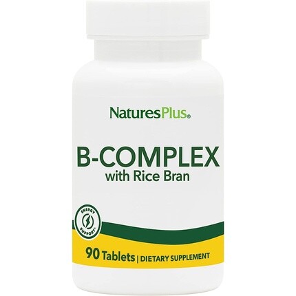 B-комплекс с рисовыми отрубями 90 таблеток, Nature'S Plus
B-комплекс с рисовыми отрубями 90 таблеток, Nature'S Plus