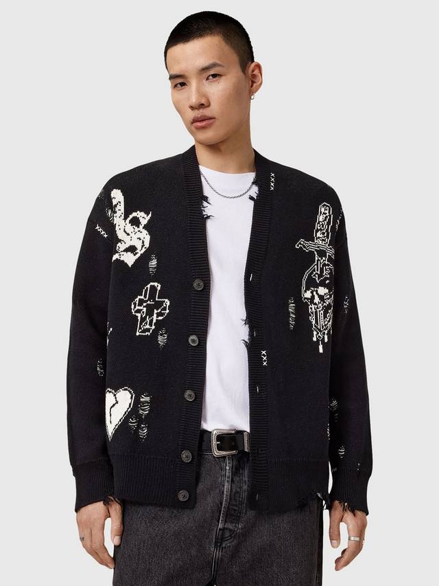 Кардиган Caledon AllSaints, Black/Chalk White
Кардиган Caledon AllSaints, Black/Chalk White