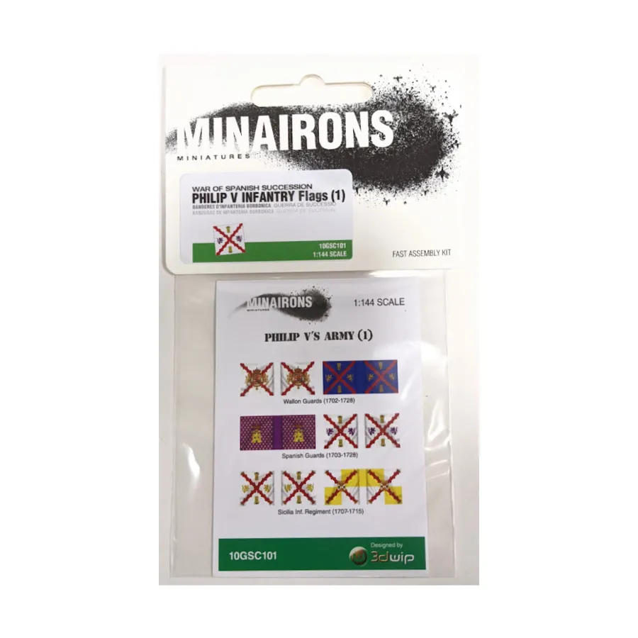 Пехотные флаги Филиппа V, War of Spanish Succession - Decals & Flags (1:144)
Пехотные флаги Филиппа V, War of Spanish Succession - Decals & Flags (1:144)