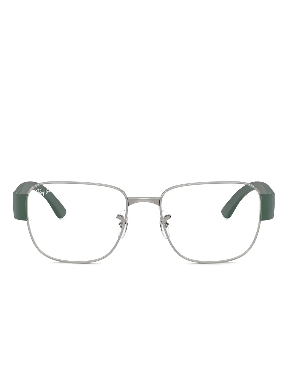 Очки в прямоугольной оправе Ray-Ban, серебряный
Очки в прямоугольной оправе Ray-Ban, серебряный