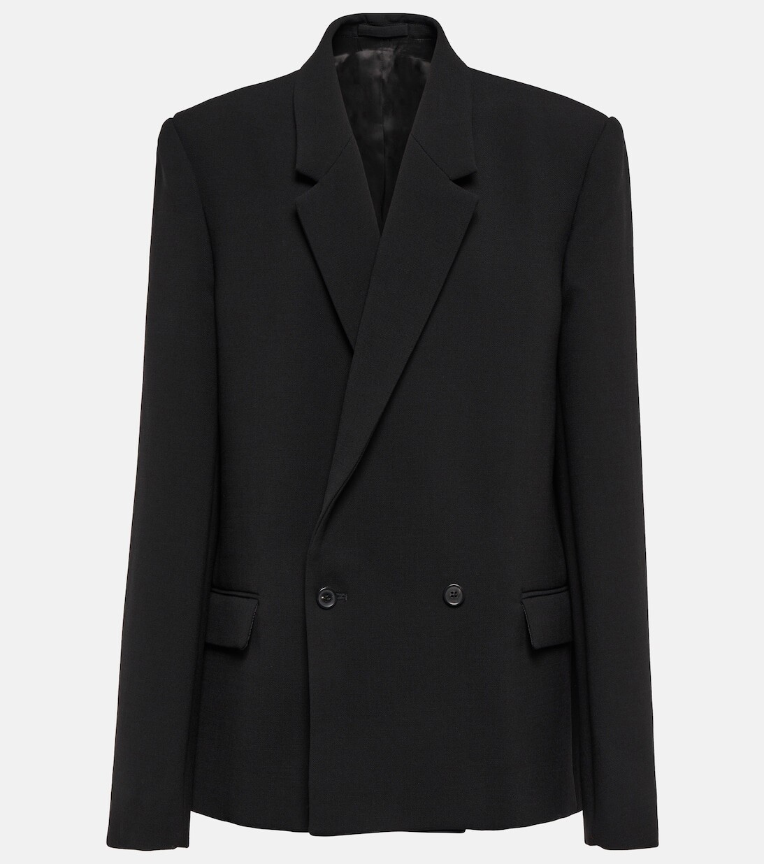 Шерстяной блейзер HB из коллаборации с Hailey Bieber WARDROBE.NYC, черный
Шерстяной блейзер HB из коллаборации с Hailey Bieber WARDROBE.NYC, черный