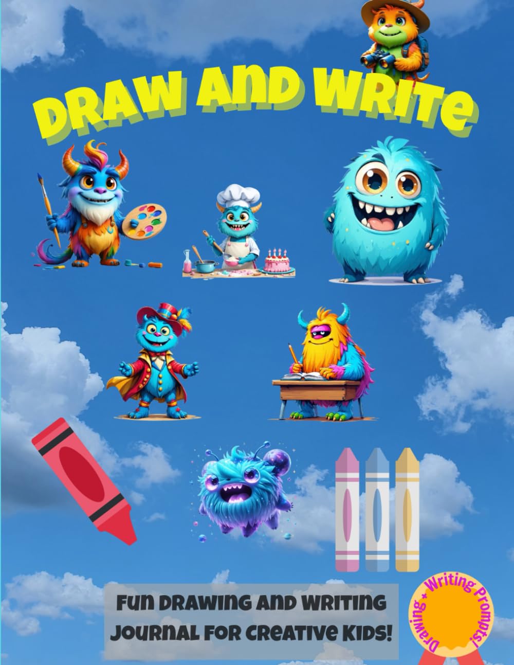 Draw and Write Journal with Silly Monsters (Independently published)
Draw and Write Journal with Silly Monsters (Independently published)