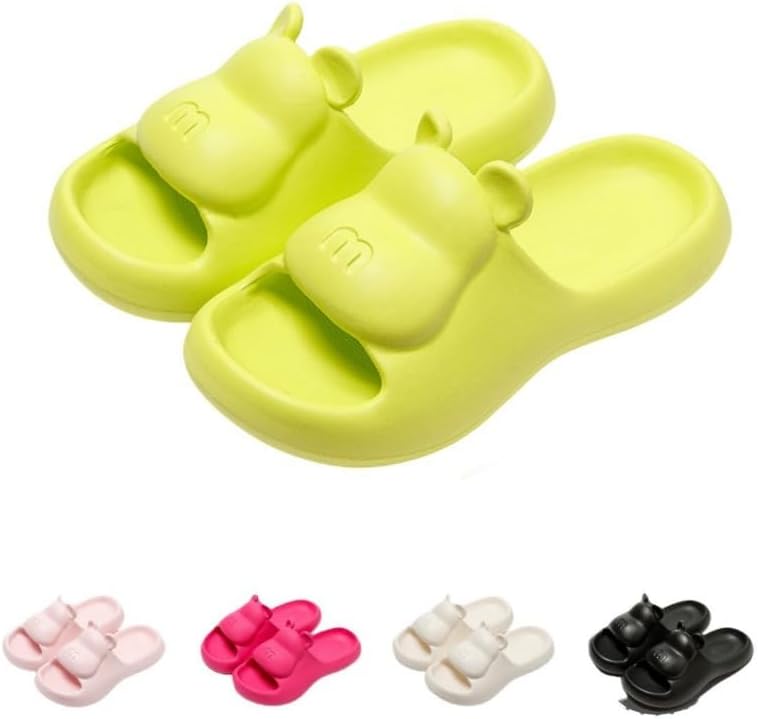 Милые шлепанцы в виде медвежонка Albiva, зеленый
Милые шлепанцы в виде медвежонка Albiva, зеленый