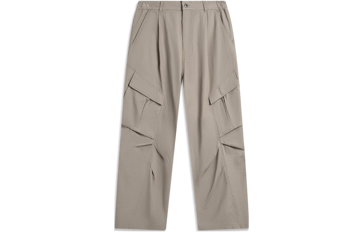 Трикотажные спортивные штаны LiNing мужские бело-серо-зеленые полоски
Трикотажные спортивные штаны LiNing мужские бело-серо-зеленые полоски