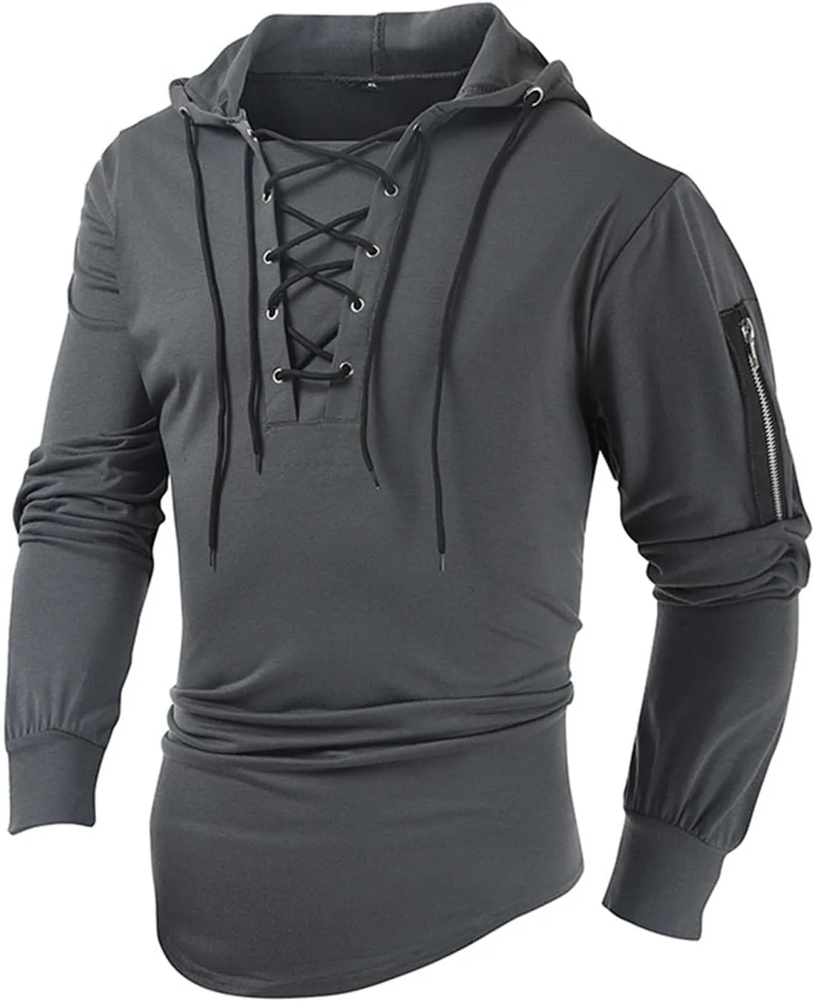 Мужская толстовка с капюшоном и шнуровкой MBDWWLC
Мужская толстовка с капюшоном и шнуровкой MBDWWLC