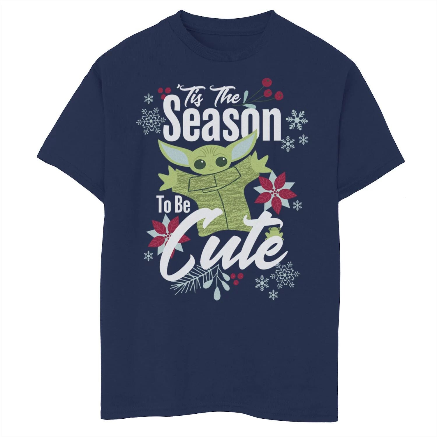 Футболка с рисунком «Звездные войны, Мандалорское Рождество, сезон, чтобы быть милой» для мальчиков 8–20 лет Star Wars 
Футболка с рисунком «Звездные войны, Мандалорское Рождество, сезон, чтобы быть милой» для мальчиков 8–20 лет Star Wars