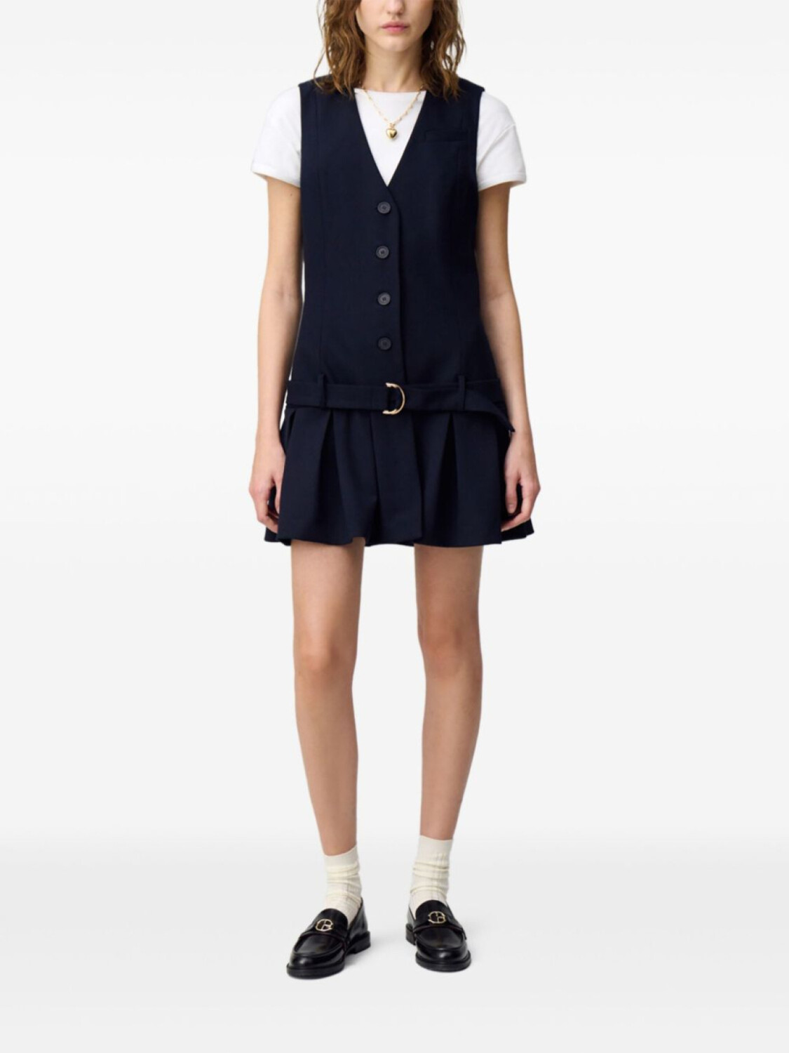 Плиссированное мини-платье Claudie Pierlot, синий
Плиссированное мини-платье Claudie Pierlot, синий