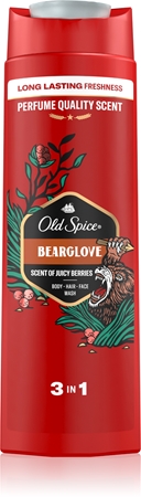 Гель для душа для тела и волос Old Spice Bearglove, 400 ml
Гель для душа для тела и волос Old Spice Bearglove, 400 ml