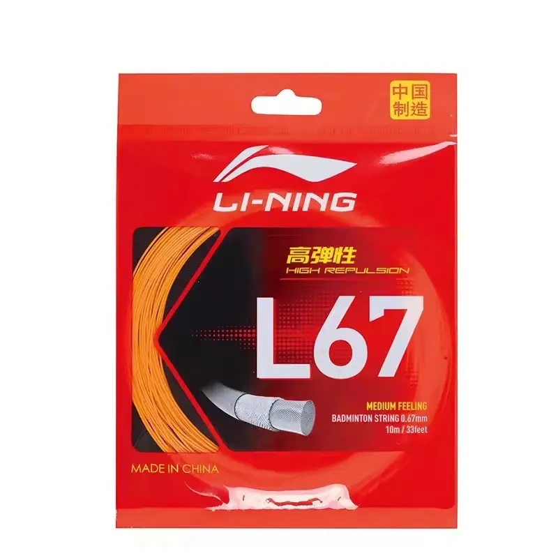 Прочная эластичная струна для ракетки для бадминтона LINING
Прочная эластичная струна для ракетки для бадминтона LINING