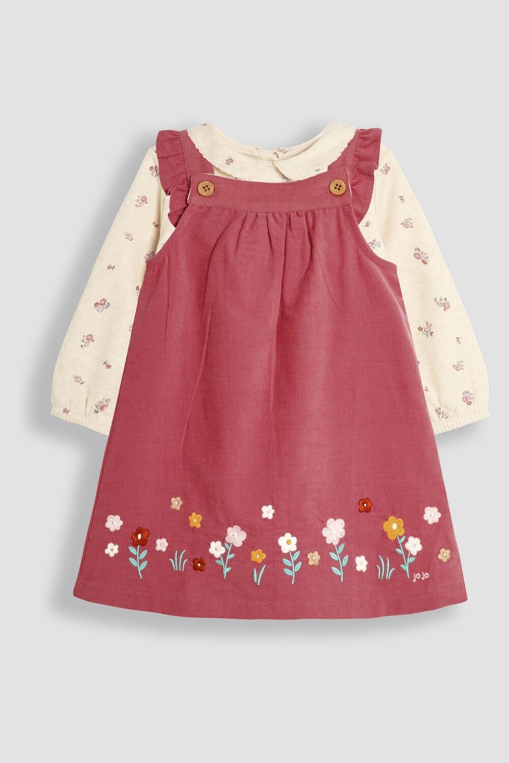 Платье сарафан с аппликацией и топом Jojo Maman Bébé, розовый
Платье сарафан с аппликацией и топом Jojo Maman Bébé, розовый