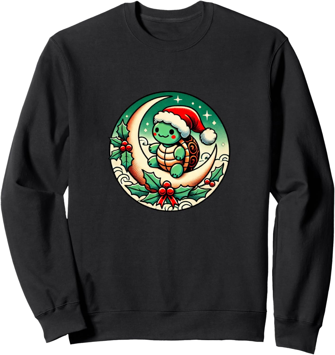 Толстовка с изображением черепахи и надписью «Счастливого Рождества» Christmastime Lovers Snugg, черный
Толстовка с изображением черепахи и надписью «Счастливого Рождества» Christmastime Lovers Snugg, черный