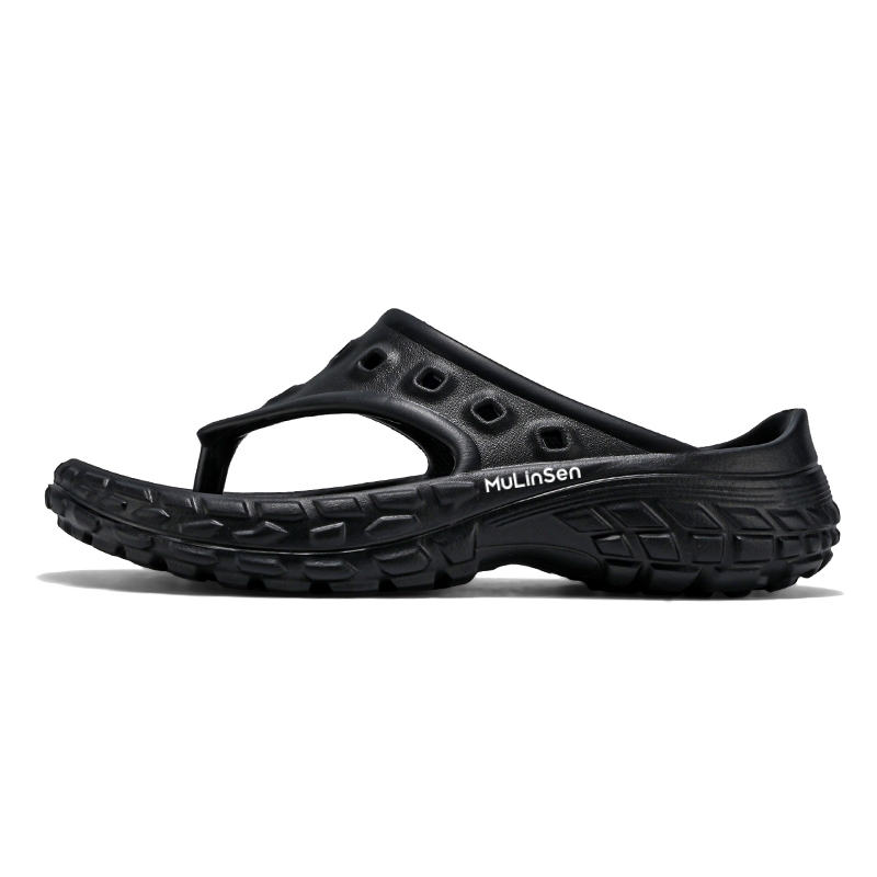 Мужские шлепанцы с защитой от запаха и противоскользящие свойства Mulinsen, Black
Мужские шлепанцы с защитой от запаха и противоскользящие свойства Mulinsen, Black