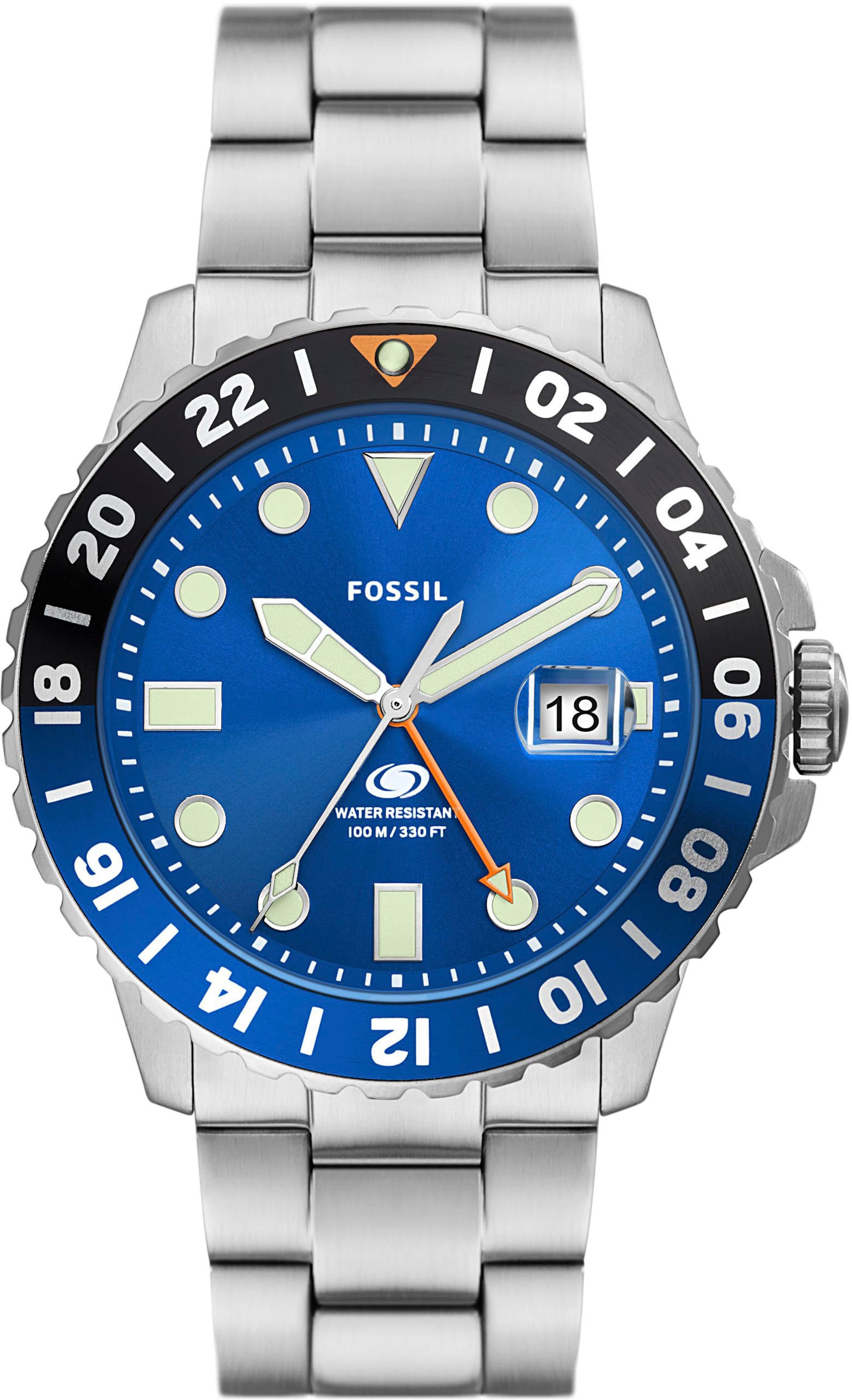 FOSSIL Серебряные аналоговые часы
FOSSIL Серебряные аналоговые часы