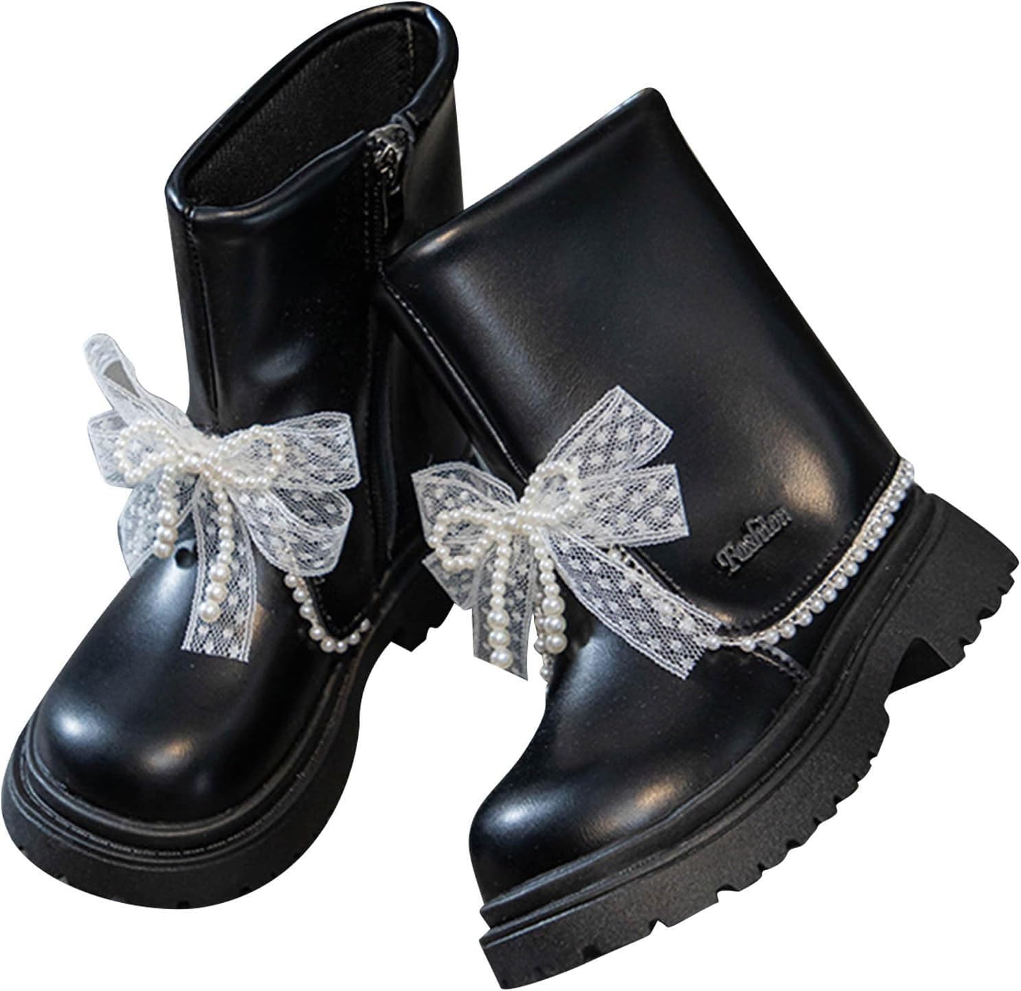 Детские зимние теплые сапоги с пушистой подкладкой, толстые сапоги до середины голени, милый бант на шнуровке, боковая молния, снежные сапоги, обувь для верховой езды Generic, Black
Детские зимние теплые сапоги с пушистой подкладкой, толстые сапоги до середины голени, милый бант на шнуровке, боковая молния, снежные сапоги, обувь для верховой езды Generic, Black