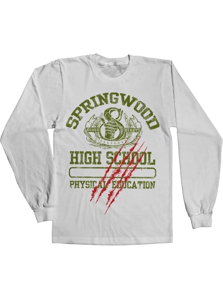 Рубашка с длинным рукавом Nightmare On Elm Street, белый
Рубашка с длинным рукавом Nightmare On Elm Street, белый