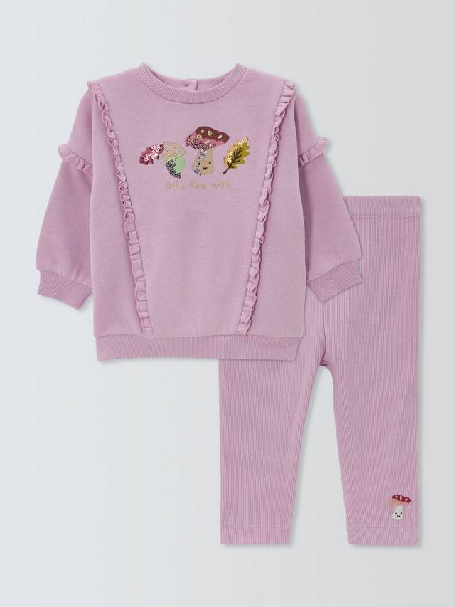 Комплект Baby Into The Wild: джемпер и ребристые леггинсы John Lewis, Purple
Комплект Baby Into The Wild: джемпер и ребристые леггинсы John Lewis, Purple