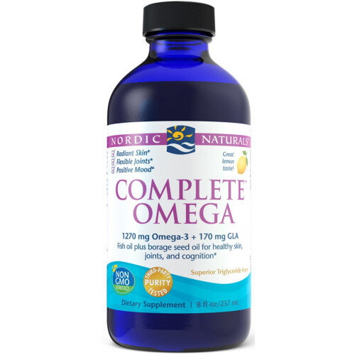 Nordic Naturals, Complete Omega 1270 мг 237 мл со вкусом лимона
Nordic Naturals, Complete Omega 1270 мг 237 мл со вкусом лимона