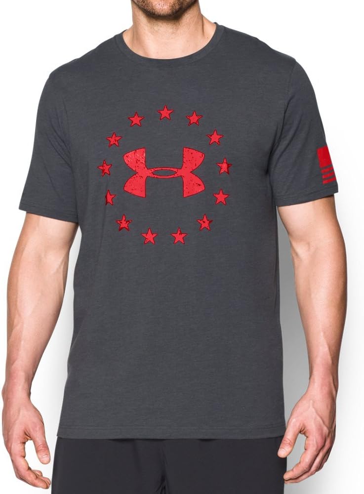 Мужская футболка Freedom от Under Armour, Carbon Heather/ Red, Красный, Мужская футболка Freedom от Under Armour, Carbon Heather/ Red
Мужская футболка Freedom от Under Armour, Carbon Heather/ Red, Красный, Мужская футболка Freedom от Under Armour, Carbon Heather/ Red