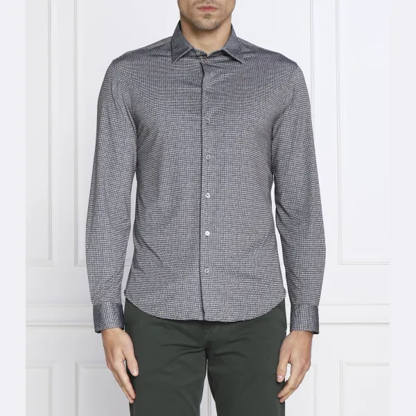 Рубашка узкого кроя Emporio Armani, черный
Рубашка узкого кроя Emporio Armani, черный