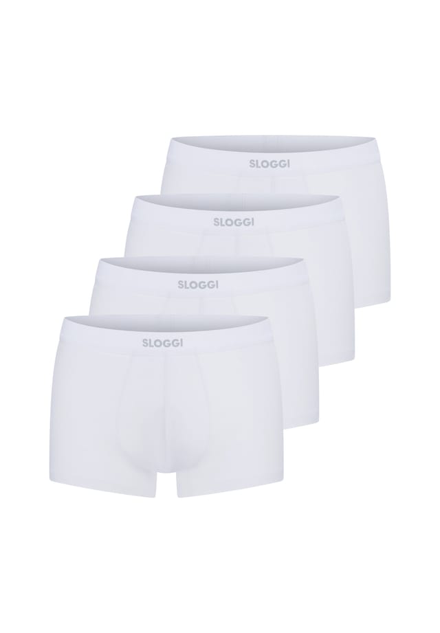 Хипстерские шорты / брюки 4 упаковки для мужчин когда-либо легко Sloggi, белый
Хипстерские шорты / брюки 4 упаковки для мужчин когда-либо легко Sloggi, белый