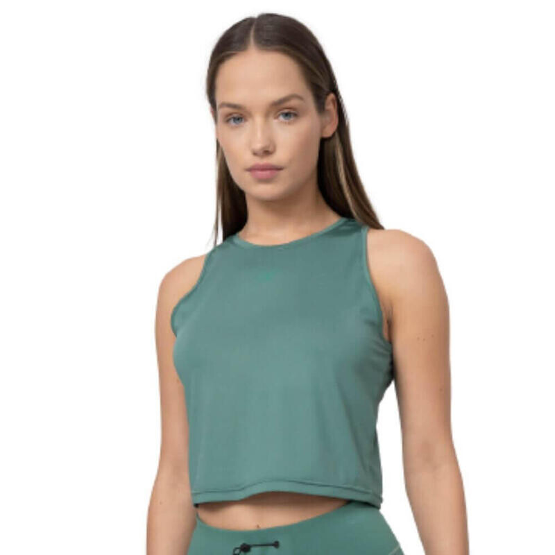 Женская майка для бега 4F TFTSF148. Зеленый
Женская майка для бега 4F TFTSF148. Зеленый