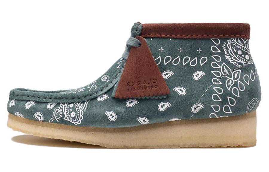 Clarks Оригинальные ботинки Wallabee Green Paisley
Clarks Оригинальные ботинки Wallabee Green Paisley