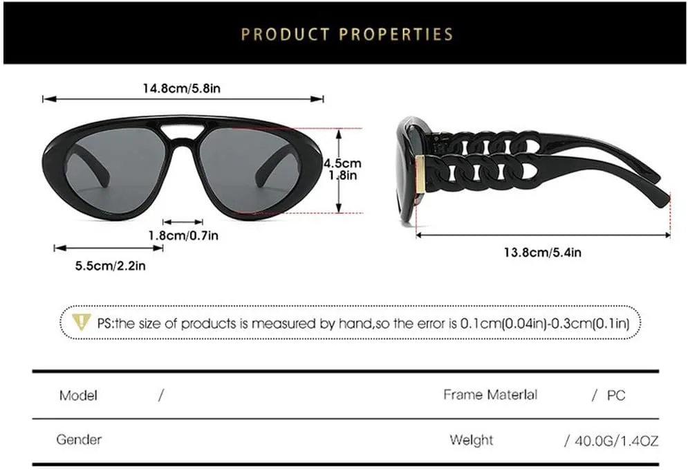Модные овальные солнцезащитные очки для женщин и мужчин, с цветными линзами, винтажный стиль, универсальные, унисекс, защита от УФ-излучения UV400 HVTVTLA, C6
Модные овальные солнцезащитные очки для женщин и мужчин, с цветными линзами, винтажный стиль, универсальные, унисекс, защита от УФ-излучения UV400 HVTVTLA, C6
