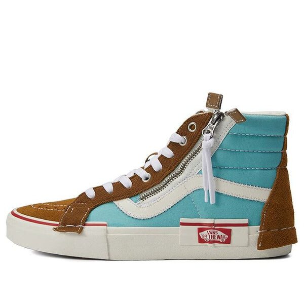 Кроссовки Vans SK8-HI Reissue Cap Skate Shoes Blue/Brown, синий 
Кроссовки Vans SK8-HI Reissue Cap Skate Shoes Blue/Brown, синий