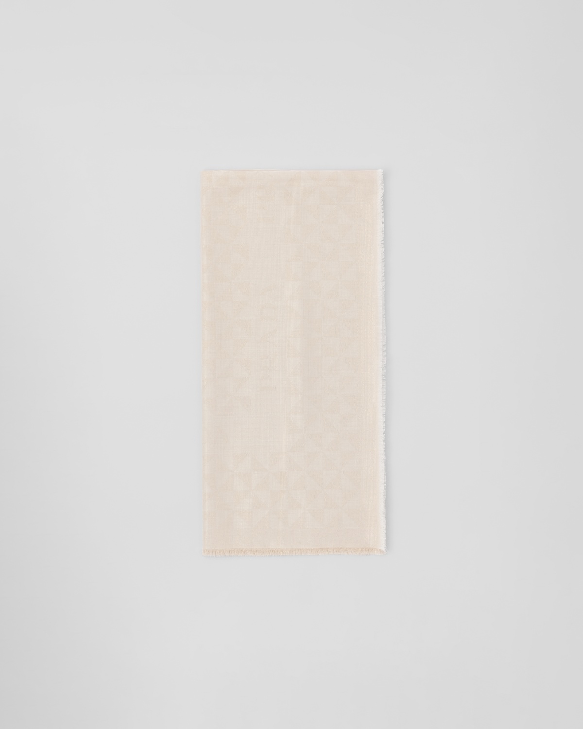 Шерстяной жаккардовый шарф из шелка, кашемира и люрекса Prada, золотой
Шерстяной жаккардовый шарф из шелка, кашемира и люрекса Prada, золотой