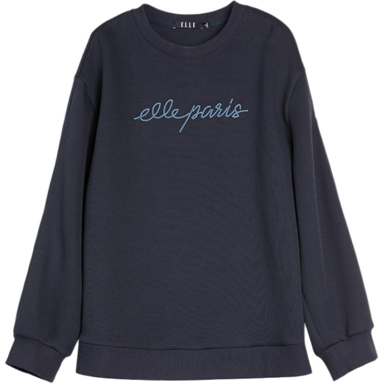 ELLE Свитшот Women's Navy Blue Crew Neck Moderate Regular, Синий, ELLE Свитшот Women's Navy Blue Crew Neck Moderate Regular
ELLE Свитшот Women's Navy Blue Crew Neck Moderate Regular, Синий, ELLE Свитшот Women's Navy Blue Crew Neck Moderate Regular